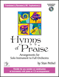 Hymns of Praise Trombone/ Bassoon/ Baritone BC BK/CD cover